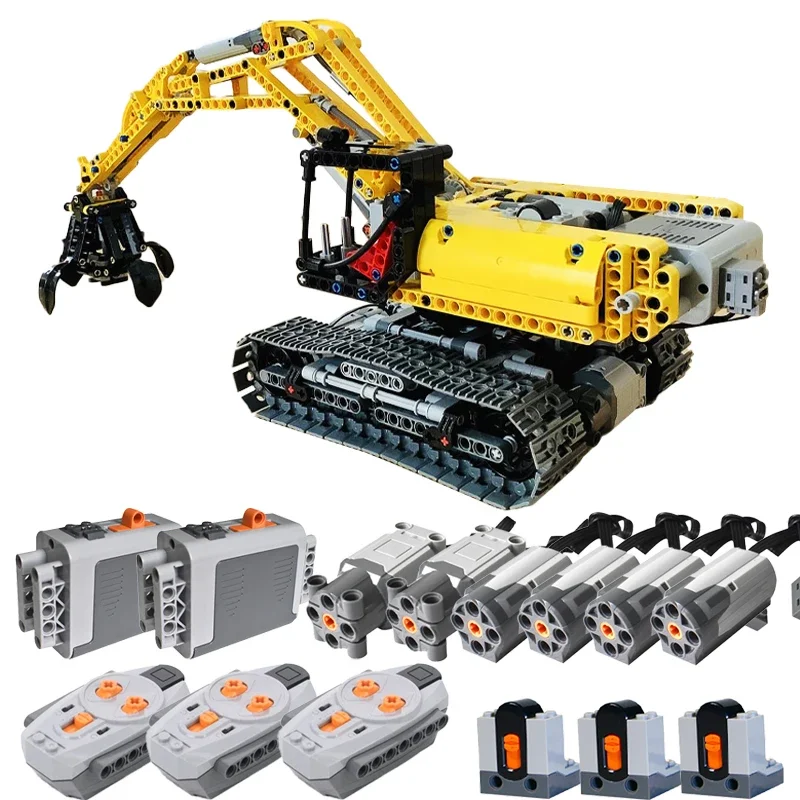Nieuwe MOD Versie 42006 Technische Graafmachine Volledige RC Power Functies Set Bricks Model Monteren Bakstenen DIY Speelgoed Kinderen Verjaardagscadeautjes - afbeelding 2