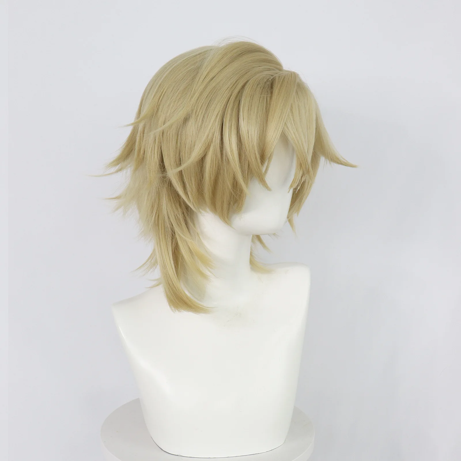 كوسبلاي من الذهب الرملي من الرسوم المتحركة ثنائية الأبعاد "ستار ريل" - شعر مستعار لشخصية الرسوم المتحركة الذهبية الرملي #2