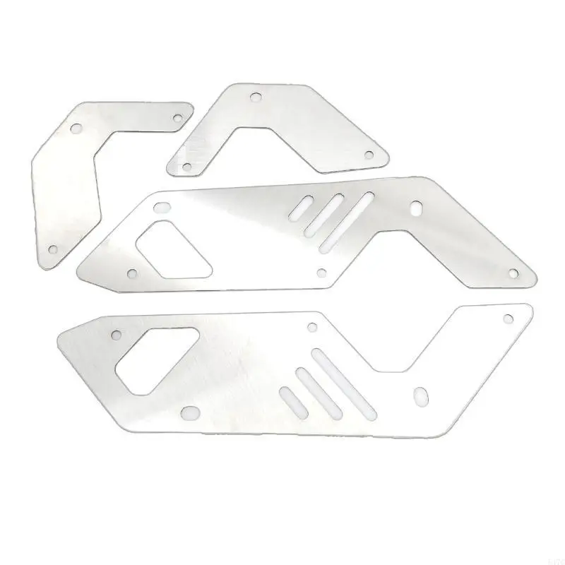 

547C Motorbike Footrest Foot Board Pedal Pegs Footboard Steps Metal for ADV160