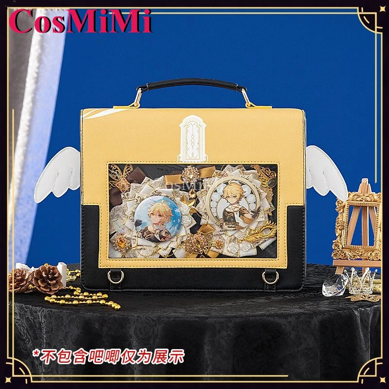 CosMiMi Zhongli คอสเพลย์เกม Genshin Impact เครื่องแต่งกายผลิตภัณฑ์อนุพันธ์ Preppy สไตล์เสื้อเครื่องแต่งกายประจําวันเล่นบทบาทเสื้อผ้า