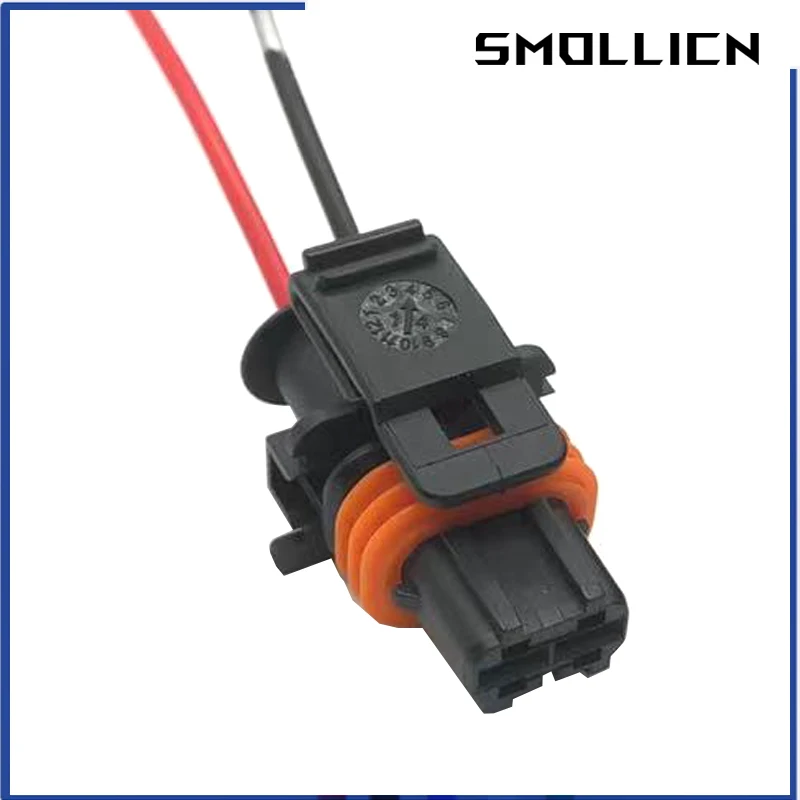 2 Pin Automotive Plug Diesel Fuel Common Rail Injector Crankshaft Sensor Wire Harness For Ford Renault With Wire 1928403698