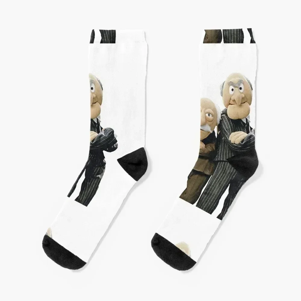 

Statler and Waldorf Socks christmas stocking Soccer designer brand sports stockings Socks For Man Women's