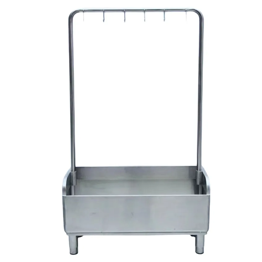 

Simple Stainless Steel Rectangular Mop Pool School Hospital Hotel Commercial Household Balcony Simple Thickened Mop Pool