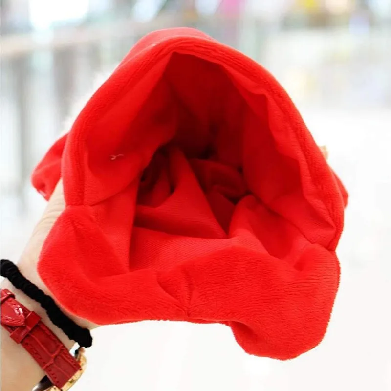 عيد الميلاد دمى اليد أفخم الدمى سانتا كلوز لعب للتظاهر الخيالي تخزين رواية القصص هدية حفلة عيد الميلاد