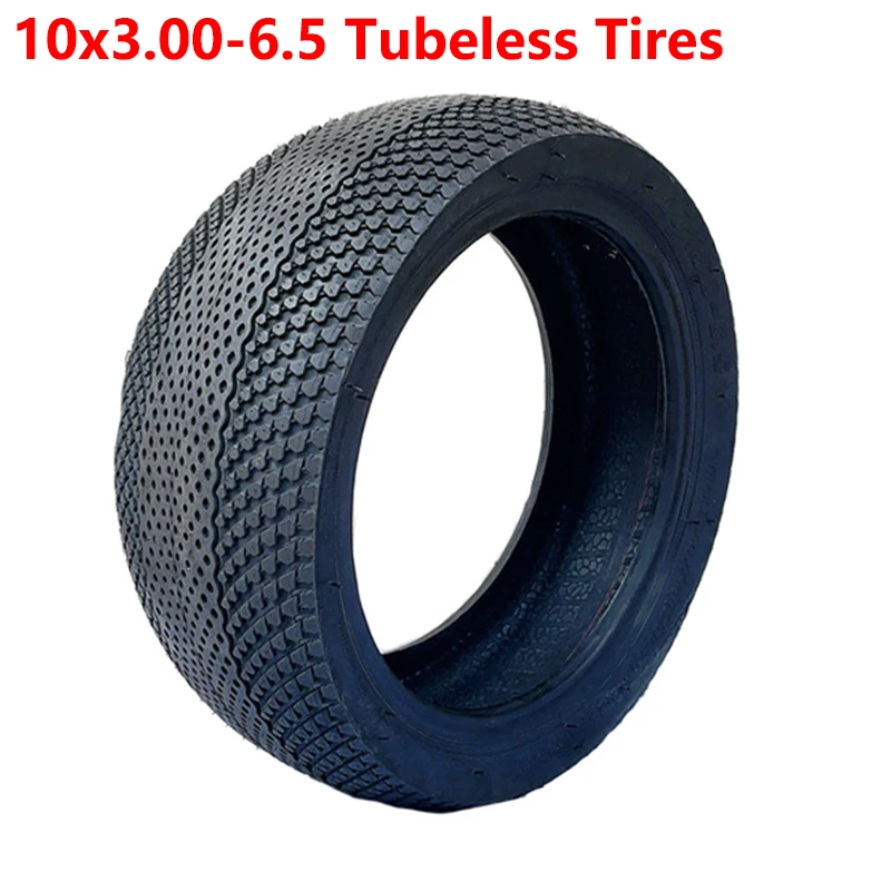 

High Quality 10x3.0-6.5 Tubeless Tyre 10 Inch 10x2.75-6.5 Widened Vacuum Tire for Electric Scooter Accessories