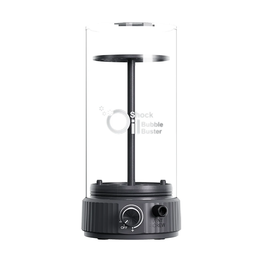 SkyRC Shock Oil Bubble Buster Vacuum Shock Defoamer with XT60 & USB-C Shock Holder for RC Crawler & Offroad Vehicles