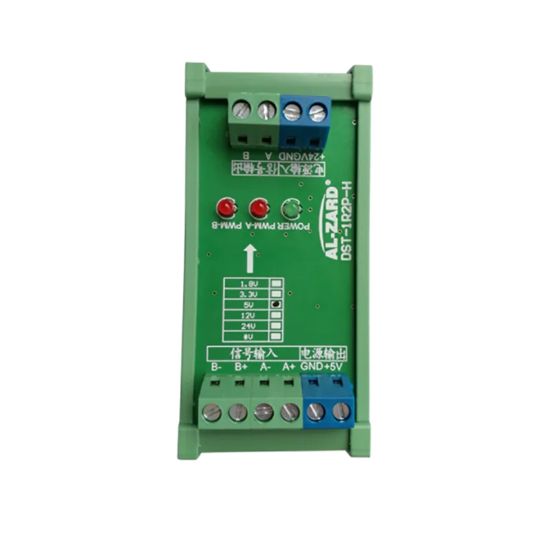 DST-1RXP-H 2/3/4-way diferencial ao coletor single-ended 1a régua de grating de controle de saída conectado ao codificador do plc com escudo