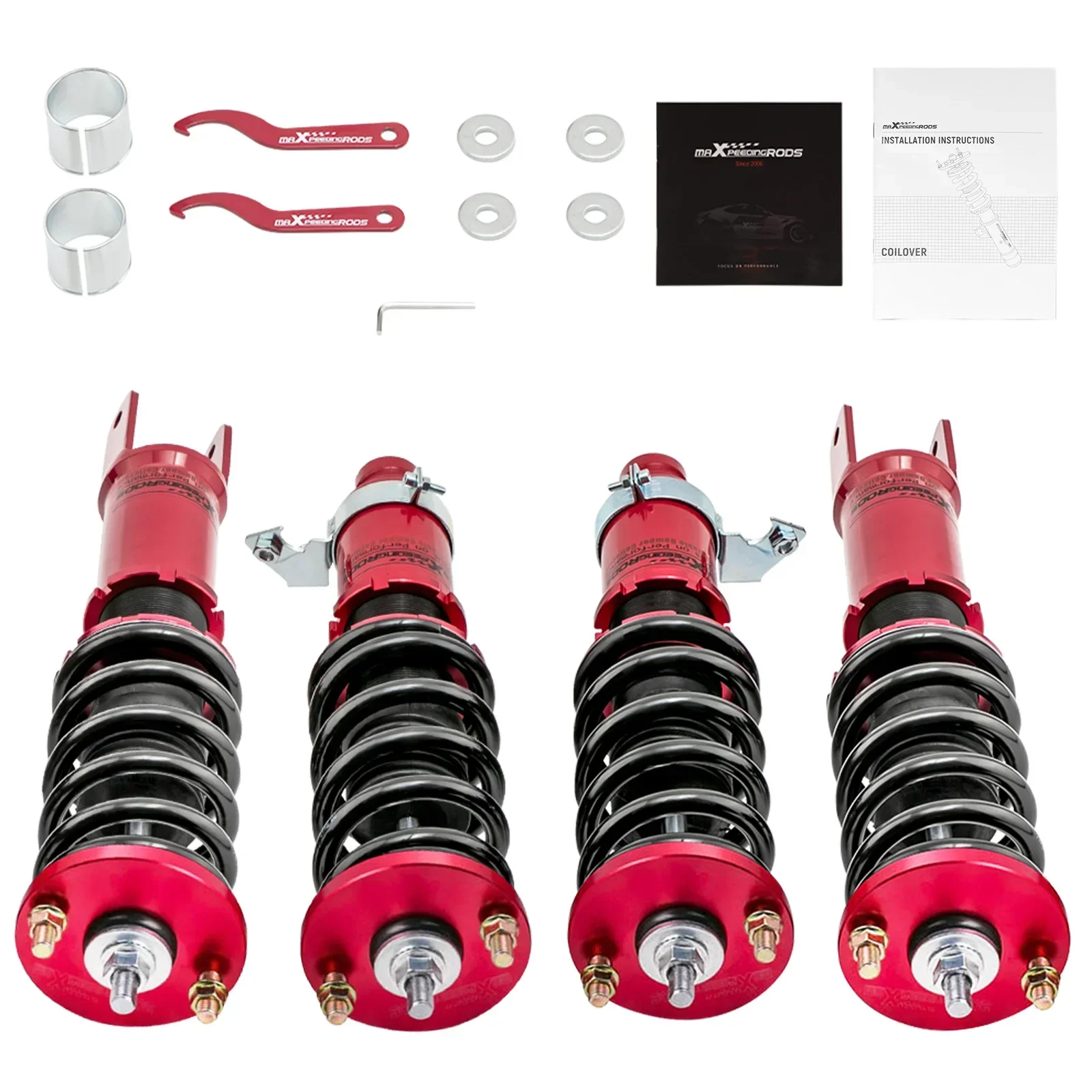 

Coilovers for Honda Civic CRX DelSol for Acura Integra Suspension Lowering Kits Adjustable Height Shock Absorbers Struts
