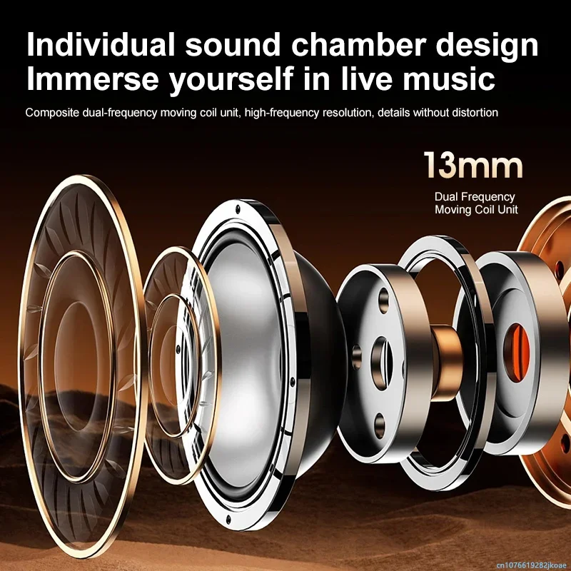 الأصلي mblue AR02 سماعات صحيح سماعة لاسلكية تعمل بالبلوتوث 5.4 سماعات HiFi ستيريو الرياضة في الهواء الطلق اللمس التحكم سماعة 200mAh