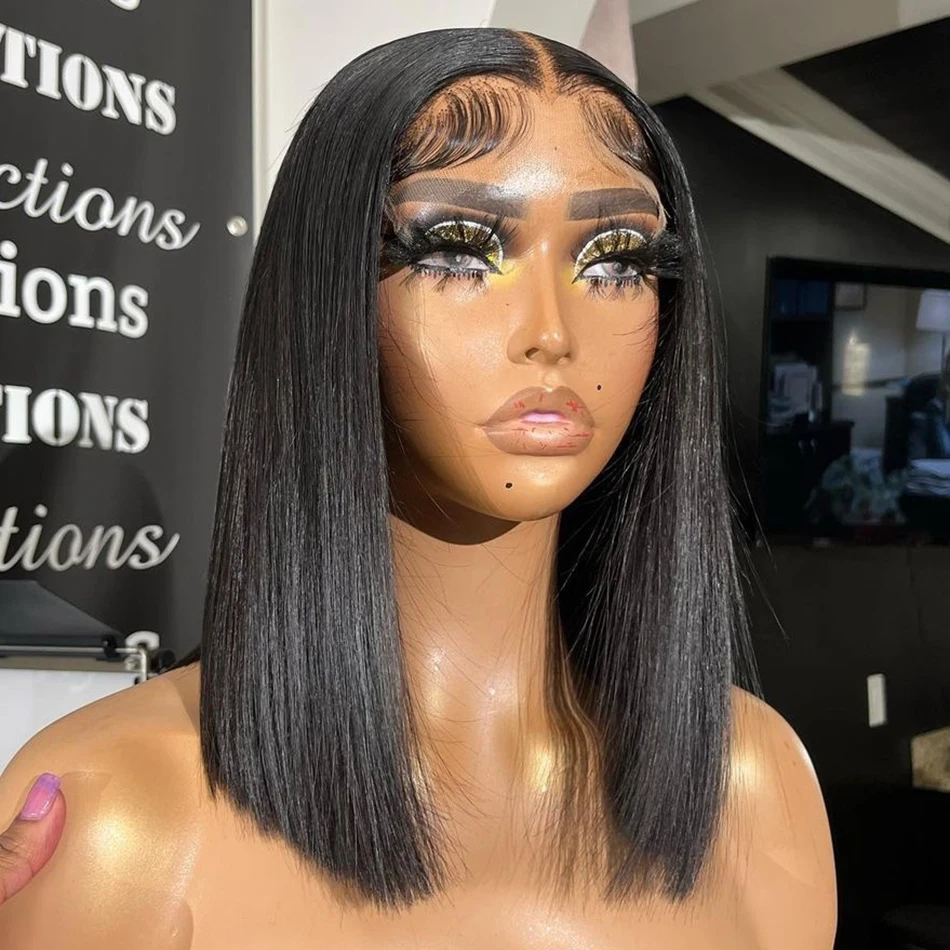 

Wiggogo Straight Lace Front Wigs Human Hair Hd Lace Wig 13X6 Human Hair 13X4 Hd Lace Frontal Wig 4X4 5X5 Closure Wigs