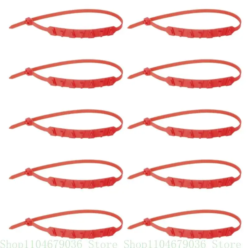 

10Pcs Anti Snow Chains Emergency Tyre Wheel Cable Adjustable Anti-Slip Snow Tire Chains for Car SUV Anti Skid Cable Tie