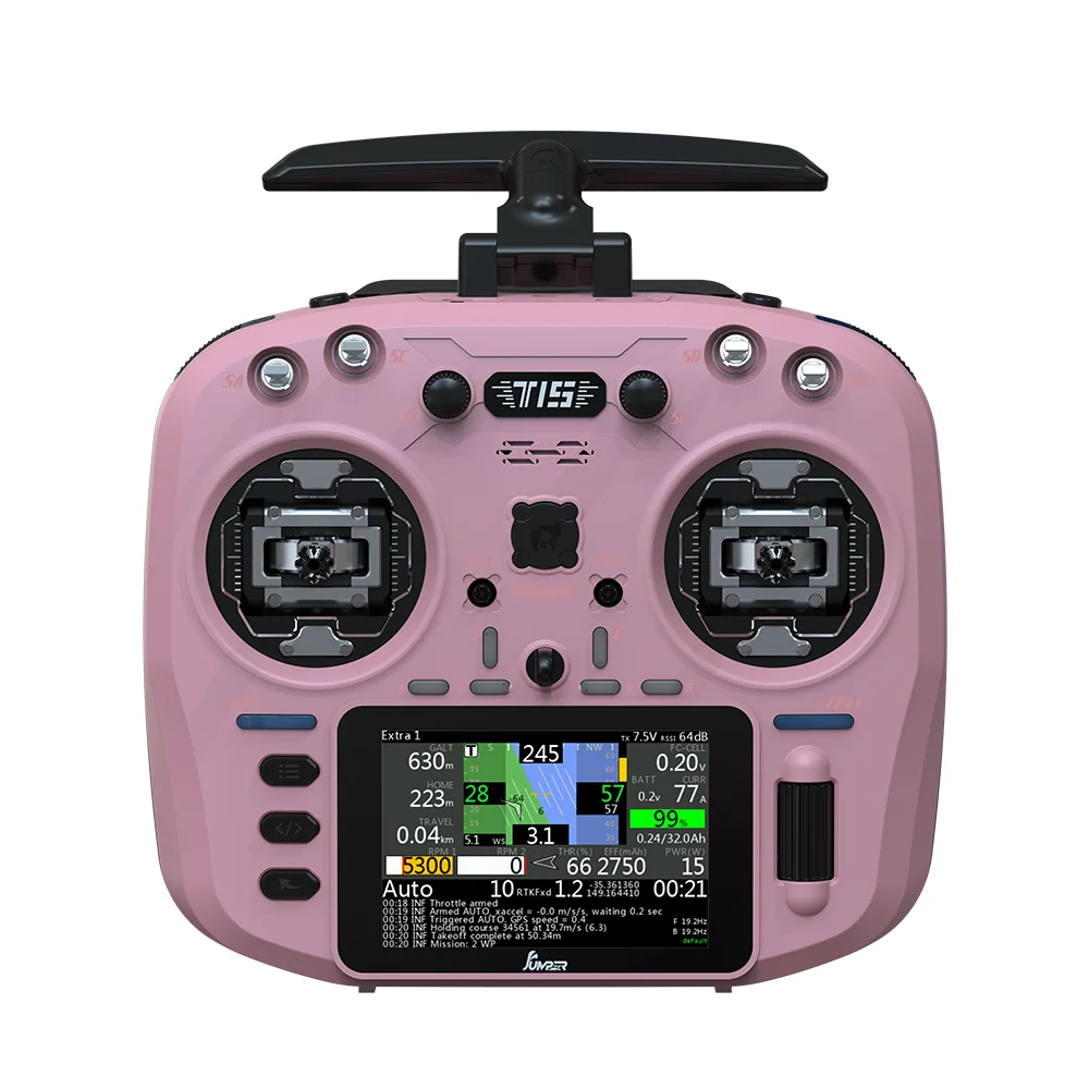 Jumper T15 2.4Ghz Radio Controller ELRS 1000mW With 3.5 inch Touch-Screen Hall Sensor Suitable For Long Rang RC Drones