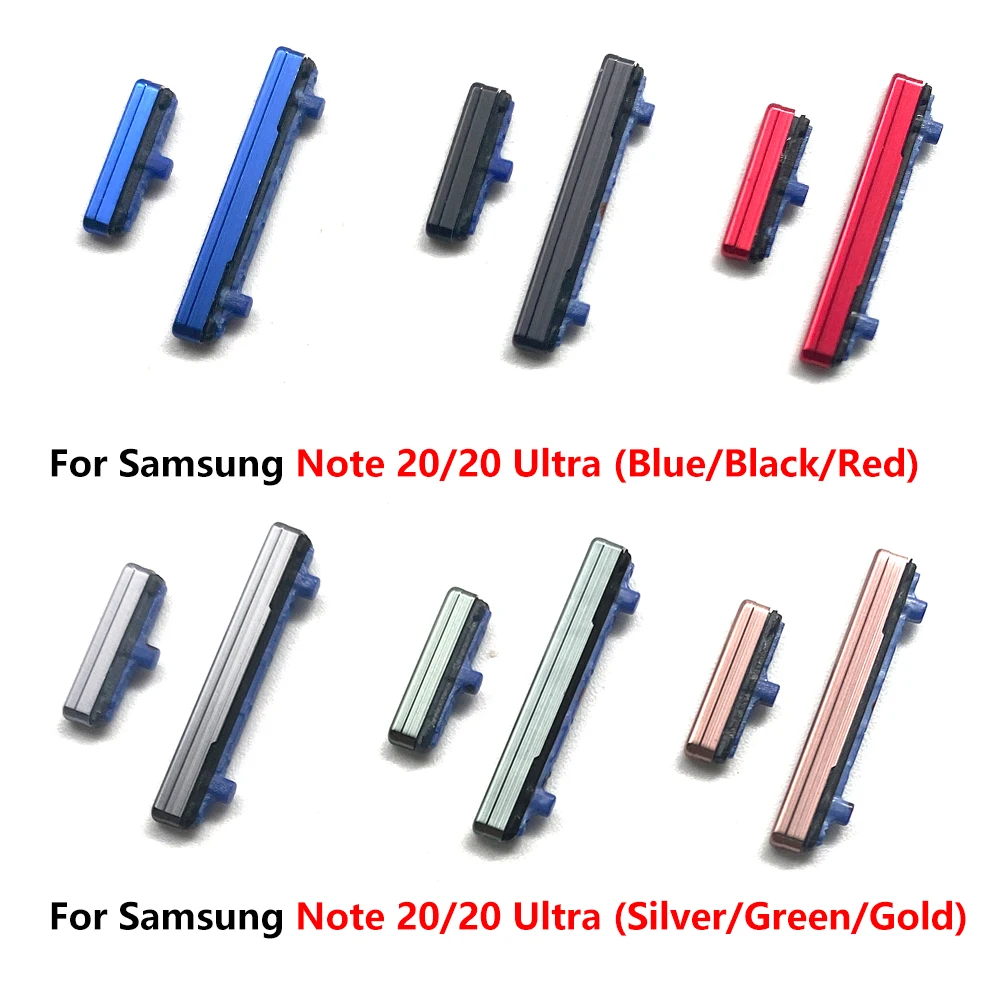 New Side Keys Power and Volume Buttons Replacement Parts For Samsung Note 10 Lite / Note 20 / Note 20 Ultra image 4