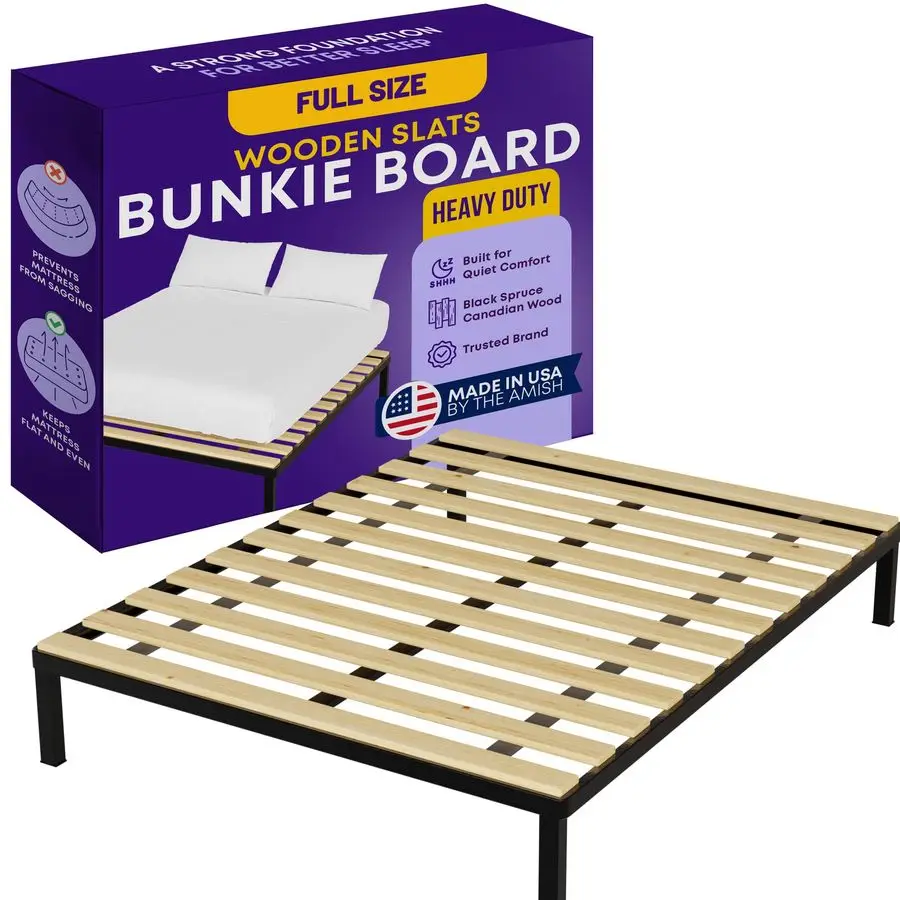 

Wooden Full Bed Slats for Support Under Mattress Replacement Wood Slats for Full Size Bed Frame Under Mattress Support Without