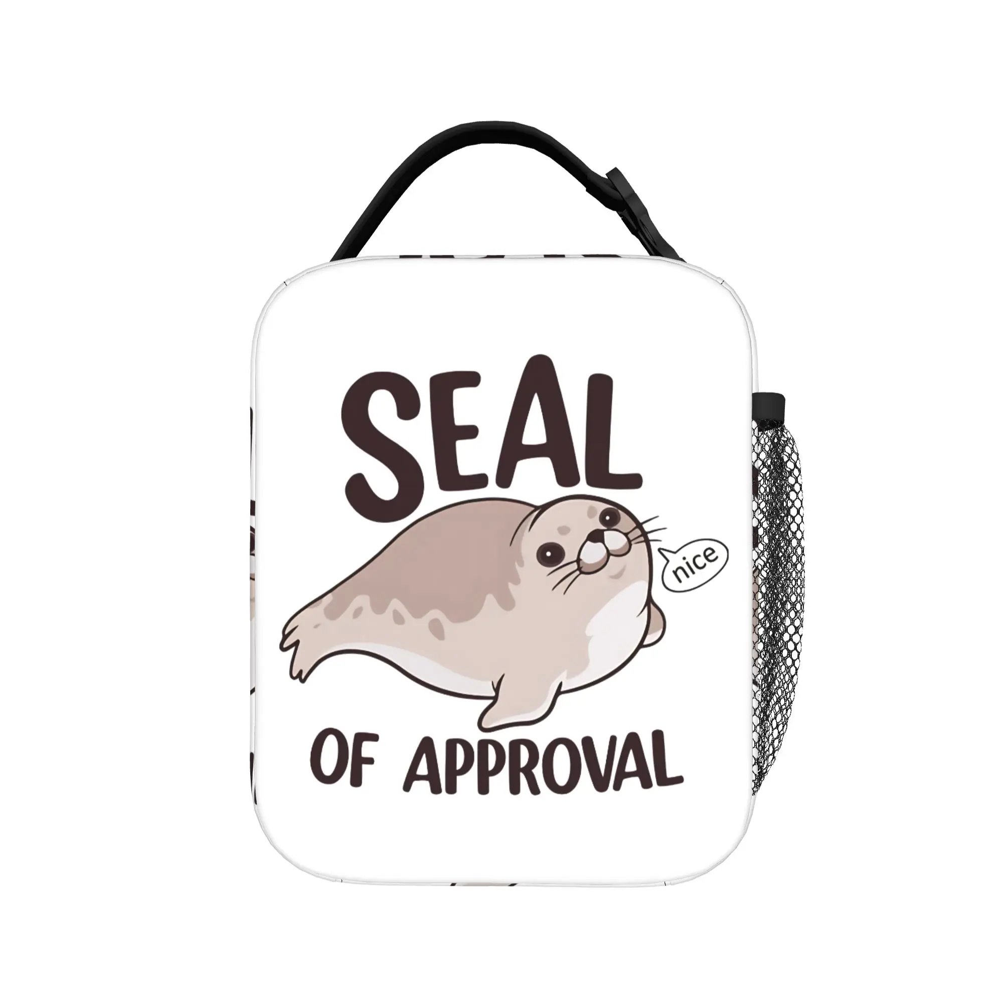 Seal Of Approval Neil the Seal Thermal Insulated Lunch Bag for Work  Portable Bento Box Cooler Thermal Food Box
