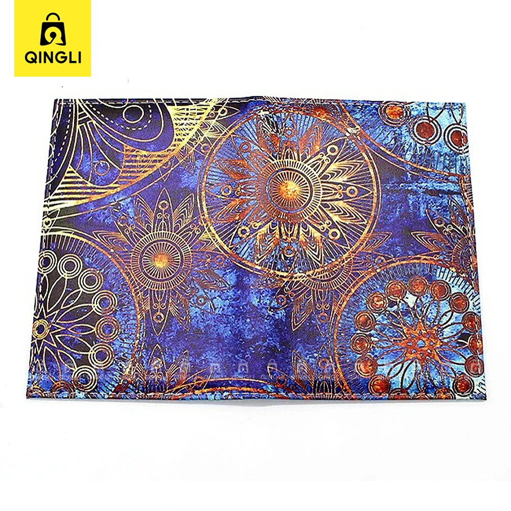 Van Gogh Oil Painting Design Passport Cover Art Picture The Starry Night Travel Passport Holder Case Fashion Thin Passport Bag