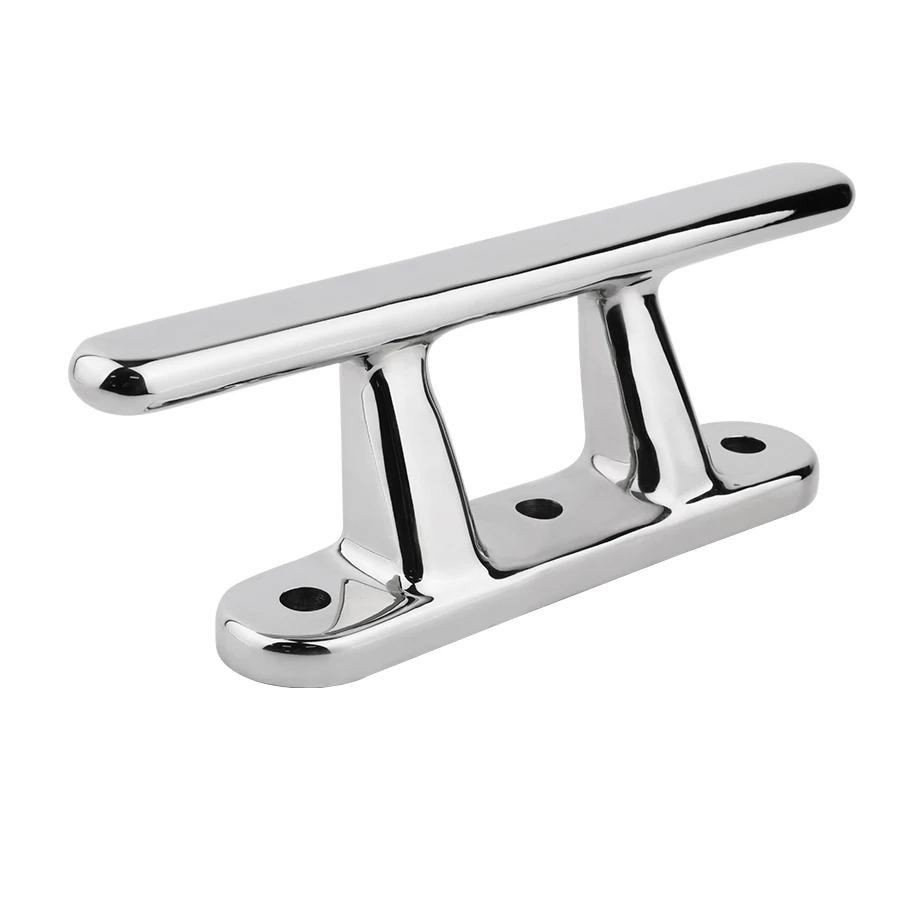 

Durable 316 Stainless Steel Deck Marine Bollard Yacht Mooring Cleat Corrosion Resistant for Yacht Truck RV Boat Accessories