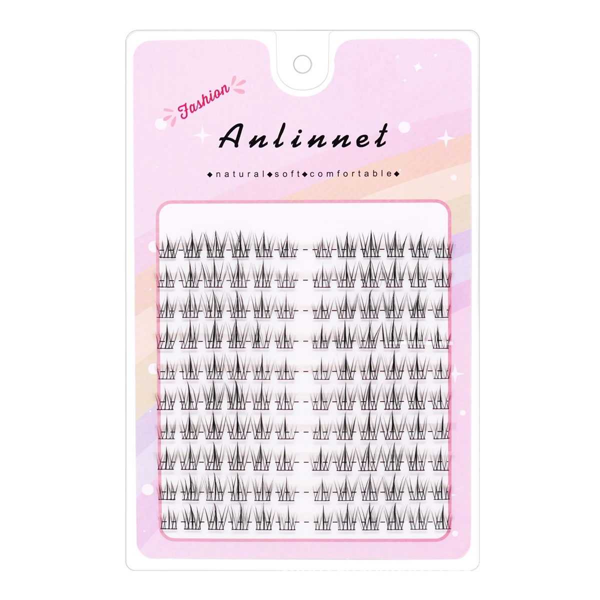 혼합된 부드럽고 편안한 3D 속눈썹 10줄, 개인 만화 롤플레잉, 자연스러운 메이크업, 연장된 인조 속눈썹