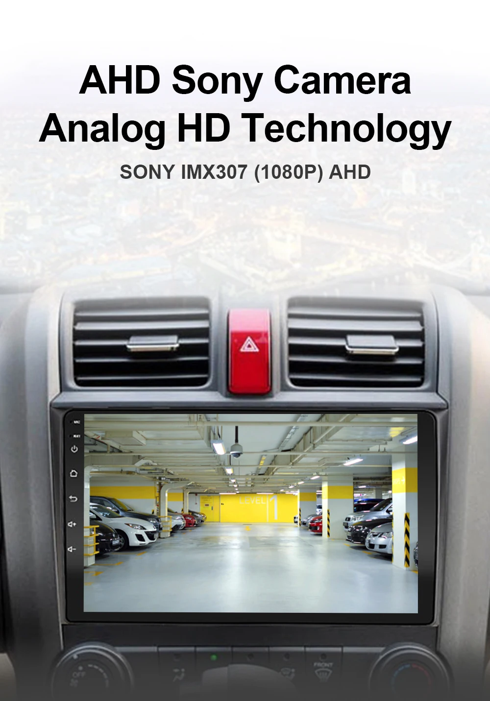 Carsanbo Car Rear View Camera WDR Camera AHD IMAX307 Chip 1080P Night Vision Universal Camera For Pickup Sedan