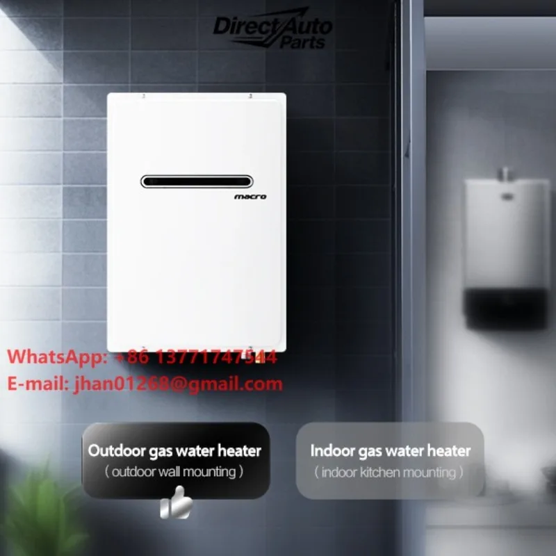 Quick Heat Gas Hot Water Heater With Digital Display for RV Outdoor Hotel Hous ehold