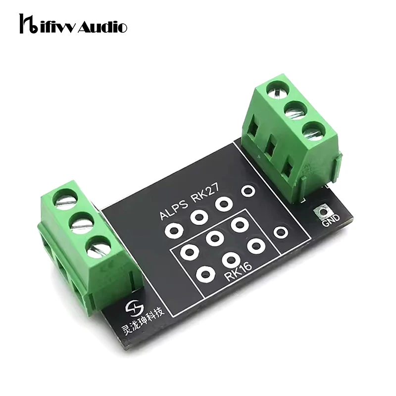 Hifi Sound Audio Volume Adjustment Potentiometer Board For ALPS RK27 RK16PCB Conversion Board Welding Board DIY Power Amplifier