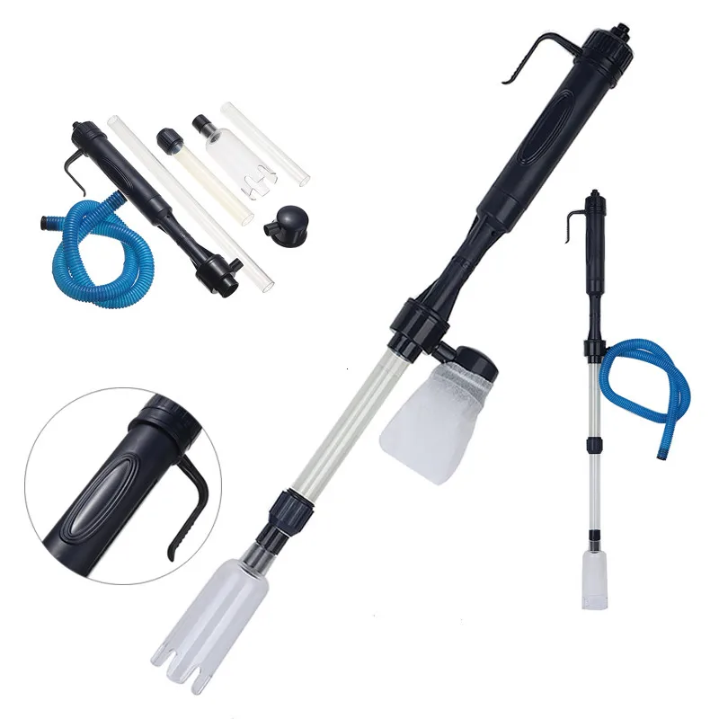 Aquarium Electric Cleaning Vacuum Water Filter Siphon Vacuum Cleaner Fish Tank Water Changer Gravel Cleaner Pump Water Filters