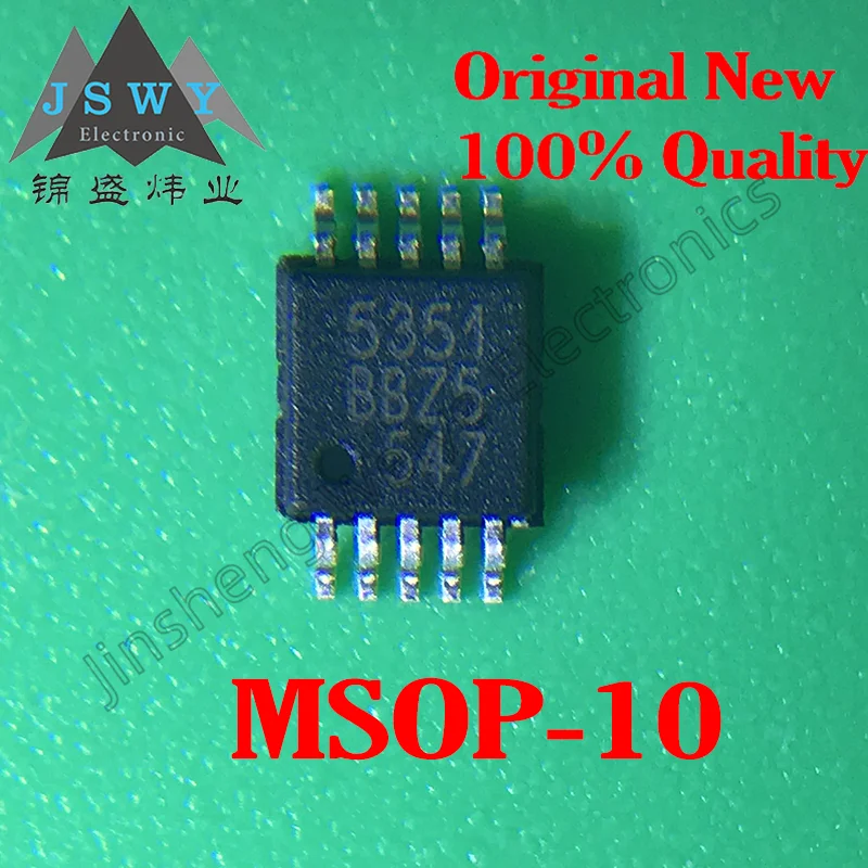 5 pieces free shipping SI5351A-B-GTR SI5351 Parts Mark 5351 SMD MSOP10 Clock Signal Generator Chip Electronics