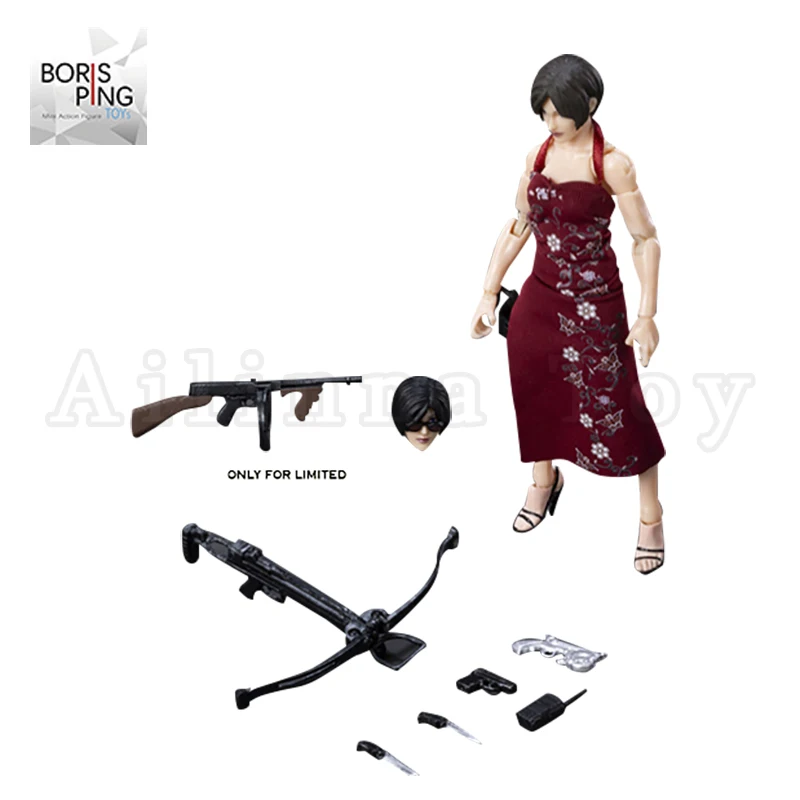 [Pre-Order] Boris Ping Toys AK18-serie 1/18 actiefiguur Wave 2 Agent Wang en Avina (beperkt) actiefiguur anime-model