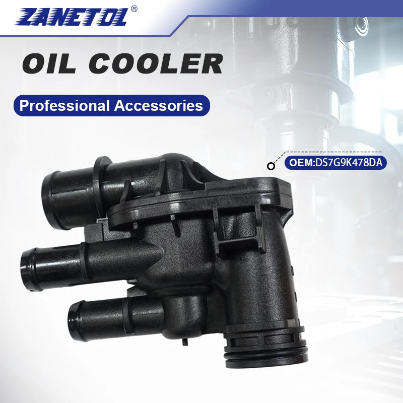 Корпус термостата ZANETOL авто для Ford Kuga II 2013 ~ 2016 Ford Fiesta 2002 ~ 2007 Ford Taurus X 2008 ~ 2009 DS7G9K478DA DS7G9K478DB