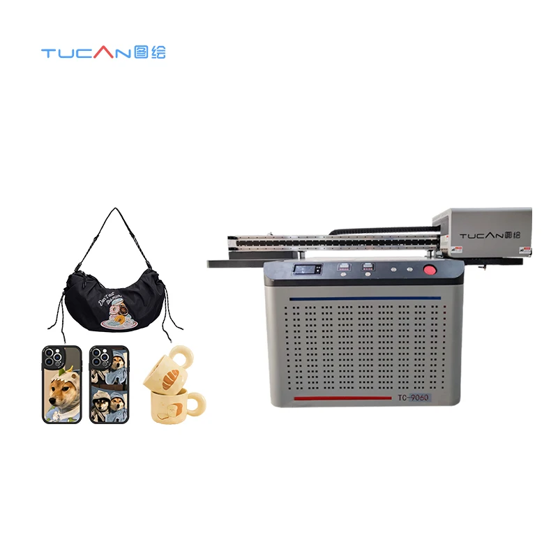90*60cm G5i drukarka UV 2-4print akrylowe etui na telefon drewniana karta do golfa drukarka atramentowa drukarka płaska UV