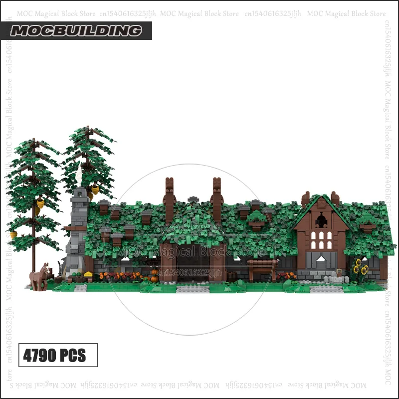 UCS De Movie House MOC Bouwstenen Kasteel Diorama Architectuur Display Technologie Bricks DIY Assemblage Model Speelgoed Kerstcadeau