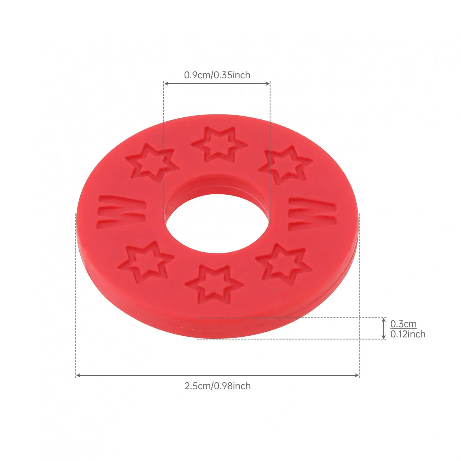 1 Piece Rubber Gasket for Guitars Strap, Silicone Strap Locks Protector