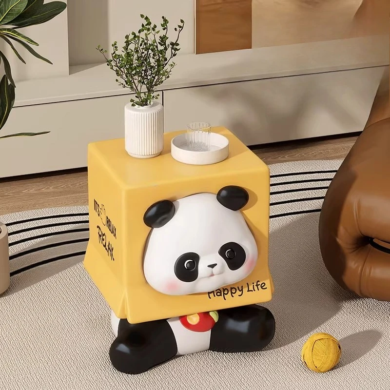

Bedside Table Panda Creative Cute Cartoon Boys and Girls Room Bedroom Bedside Cabinet Children's Room Bedside Side Cabinet Narro