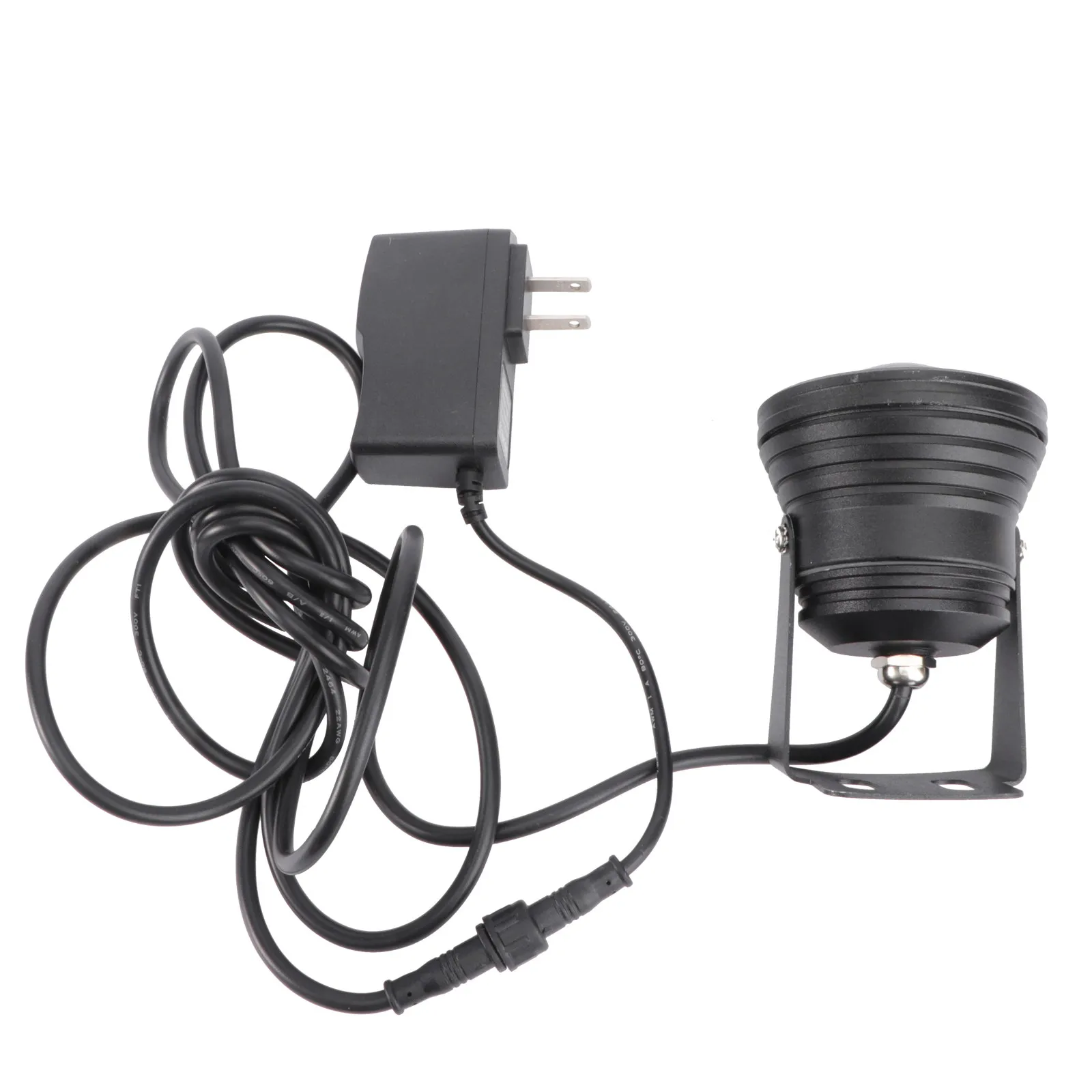 

Комплект RGB LED-светильников для бассейна, подводная лампа, водонепроницаемая IP68, для бассейнов, фонтанов, ландшафта, теплый белый свет, черный, вилка стандарта США