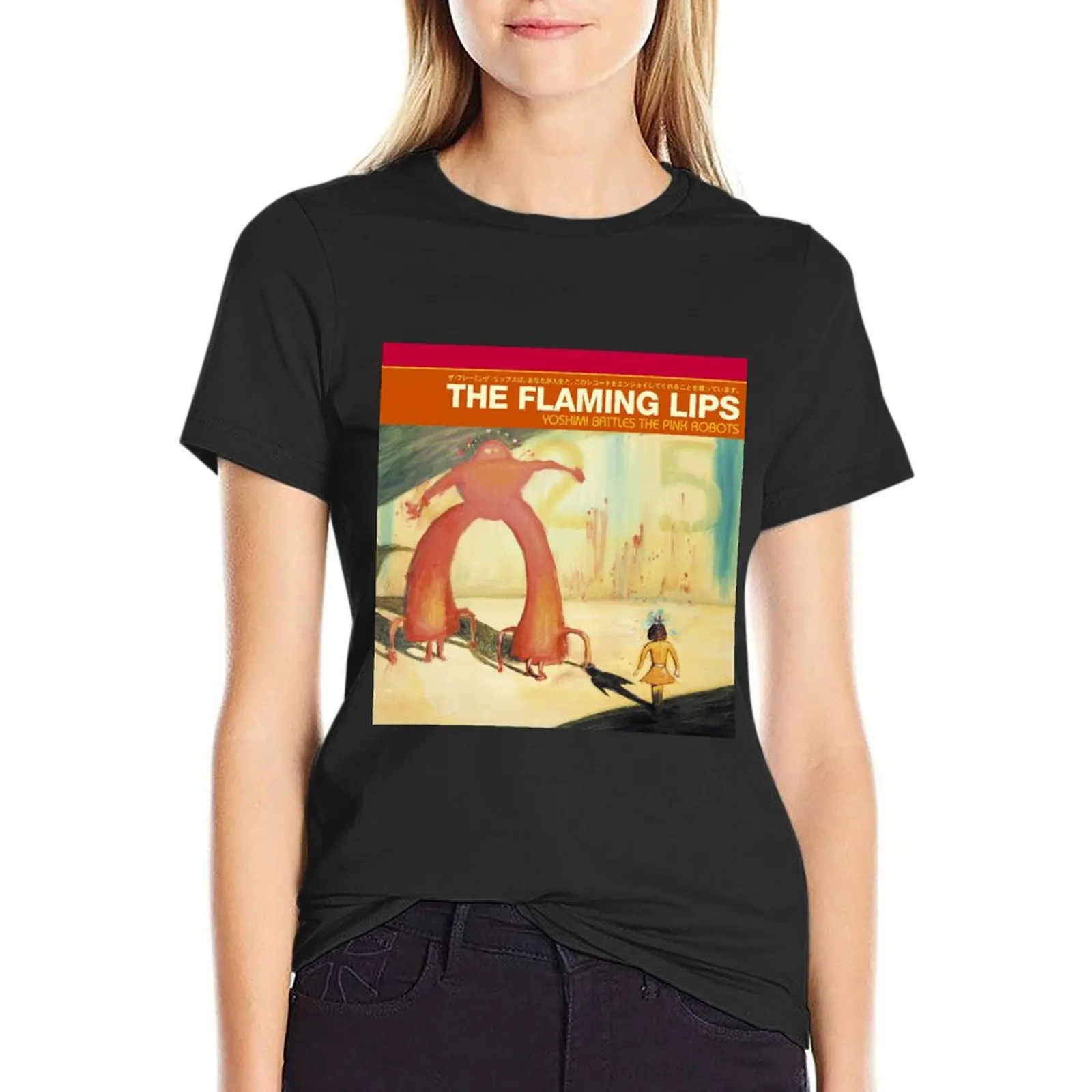 Yoshimi battles the pink robots T-Shirt hippie clothes shirts graphic tees anime clothes kawaii clothes cute t-shirts for Women