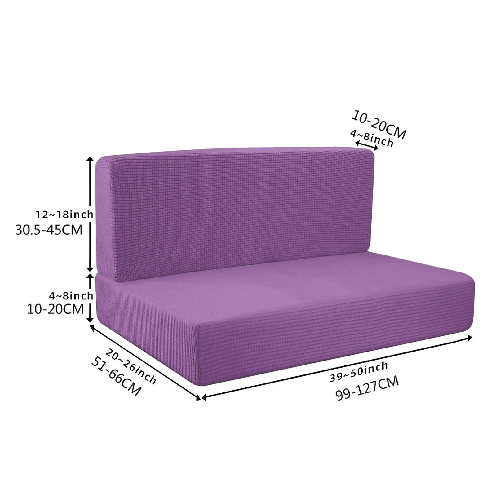 RV 시트 커버 컴포트 벤치 커버 캠퍼 쿠션 커버 트레일러용