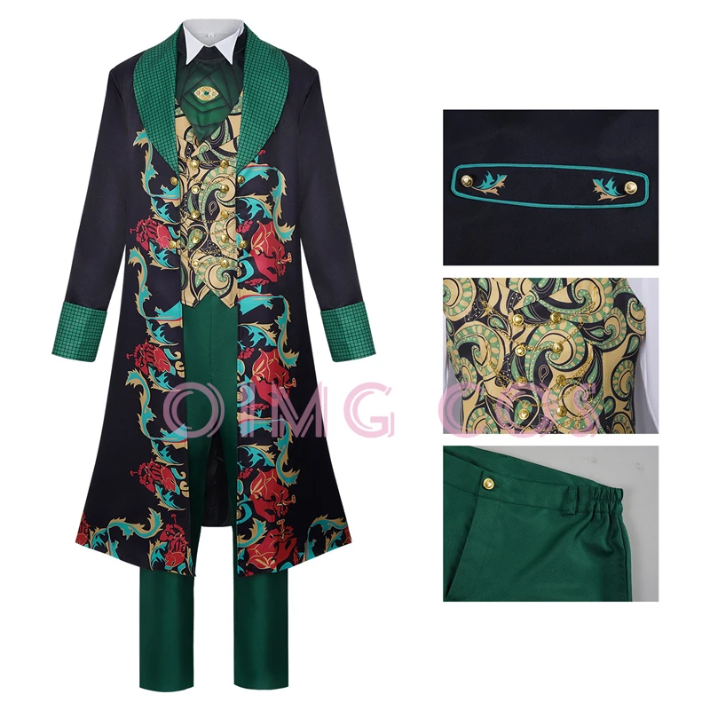 Disfraz de cosplay del Mago de Oz, Uniforme de Carnaval, Disfraz de Anime para Halloween, Disfraces de Mujer para Juego
