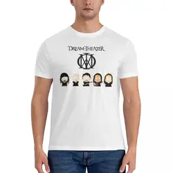 Men LOGO T Shirts Dream Theater Pure Cotton Clothing Novelty Short Sleeve Round Neck Tee Shirt Gift Idea T-Shirts