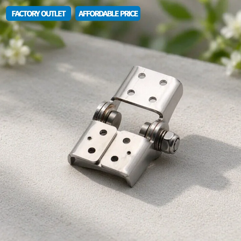 304 Stainless Steel Damping Arbitrary Stop Sheet Metal Hinge Adjustable Positioning Hovering High Torque Damping Hinge