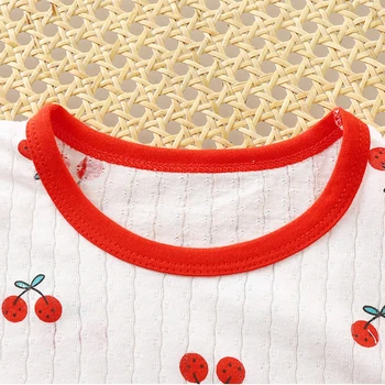 Baby Cotton Pajama Set 6 Baby Pajamas Sets Cotton Child Pajamas Toddler Long Sleeve Baby Nightwear Pyjamas Kids Cartoon Homewear Clothes 6