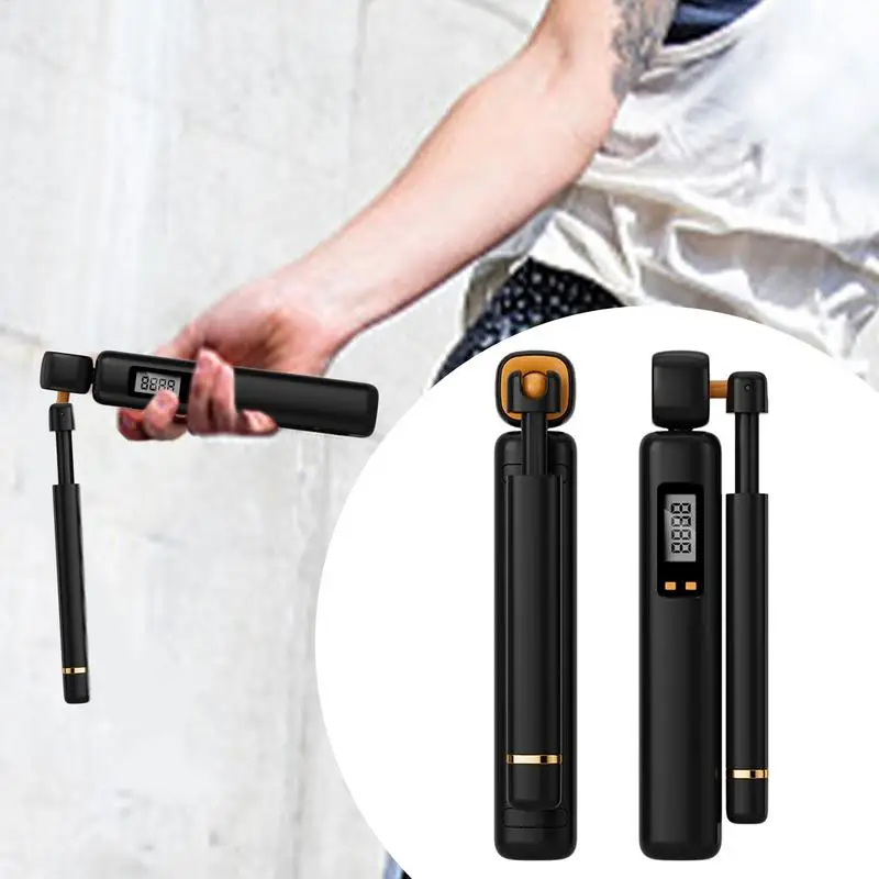 Weighted Jump Rope With Counter Intelligent Counting Skipping Rope Weighted Design Cordless Rope For Birthday Christmas New Year