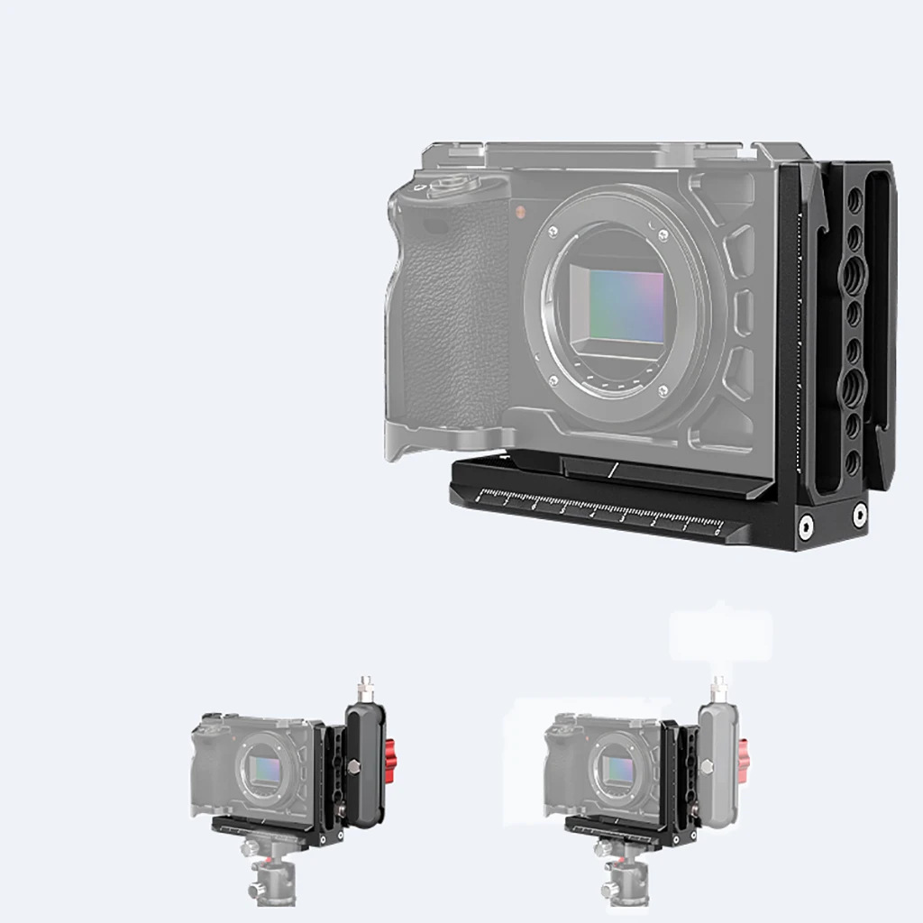 L Halterung Kamera Schnell wechsel platte für Dji Ronin S4/S3/S2 Gimbal Vertikal Stabilisator Zubehör l Form halter für Arca Schweizer – Detail 26