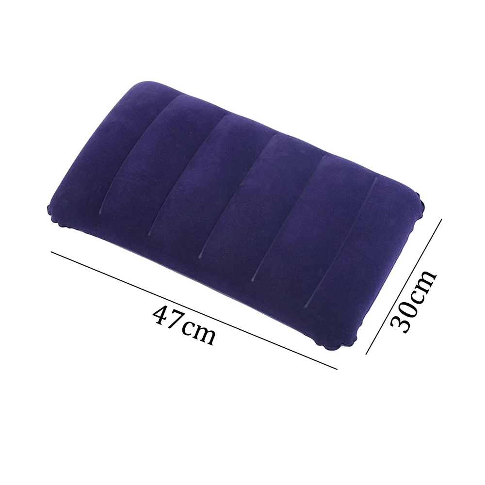 47x30cm Inflated Pillows Portable Ultralight Camping Sleep Outdoor Camping Multifunction Beach Car Plane Head Rest Big