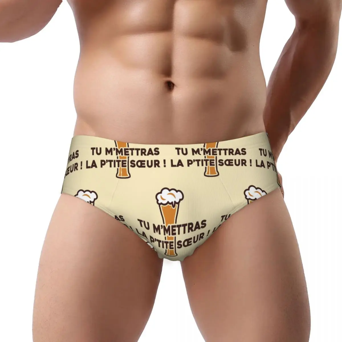 

You Will Send Me The Little Sister! - Dikkenek Male Triangle Panties Soft Boxer Underpants Short Underwear for Homme Man
