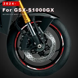 Motorcycle Wheel Sticker 17 Inch Rim Strip for Suzuki GSXS1000GX GSX S GSXS 1000 GX 2024 GSX S1000GX Waterproof Wheel Decals