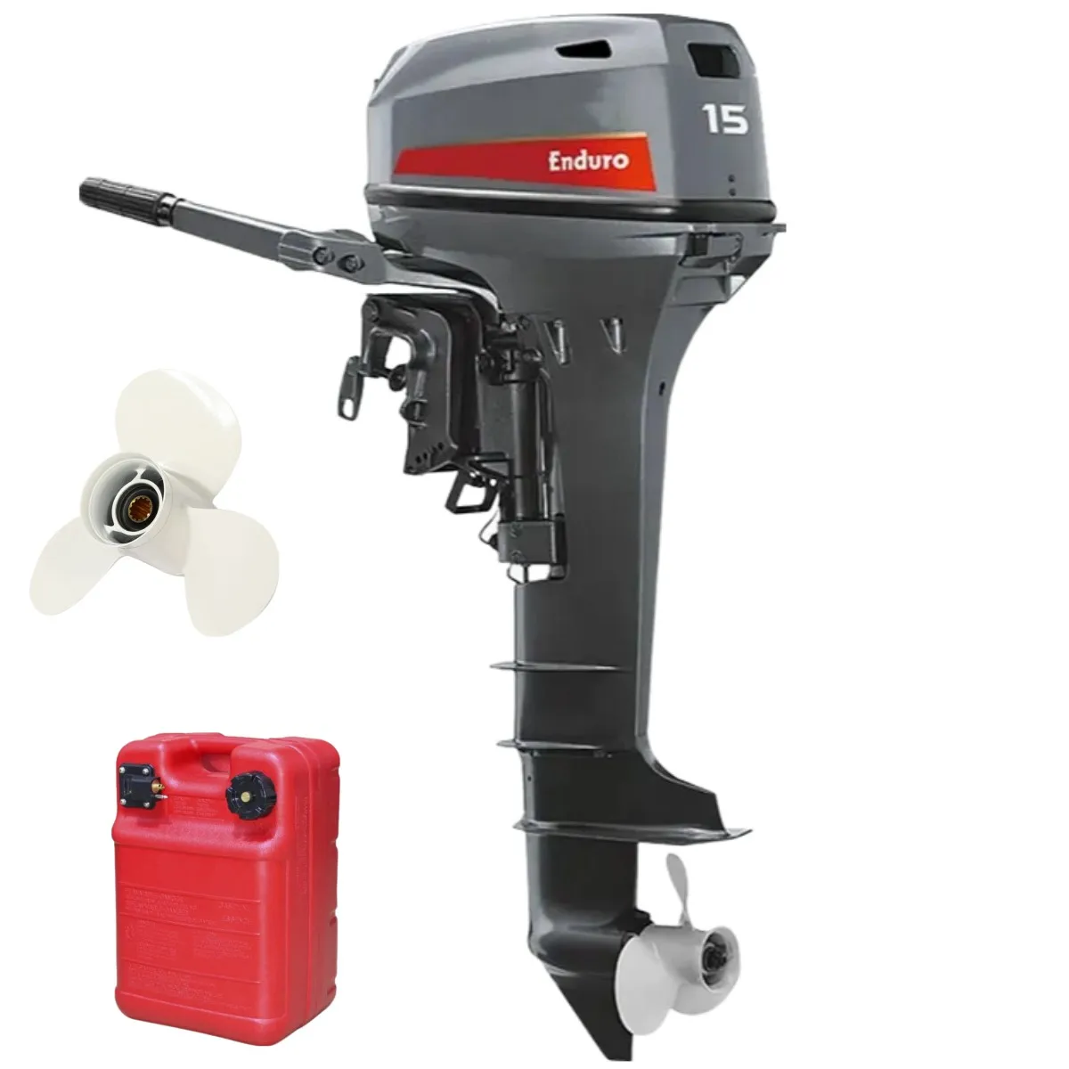

With Yaa 15hp 2 Stroke Long Shaft Outboard Motor E15dml 6B4 Enduro Boat Engine Hot Selling Outboard Engine