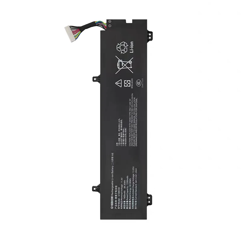 100% New Original Battery G16B03W For Redmi G Pro 2022 Ryzen Edition High Capacity 6927mAh + Free Tools