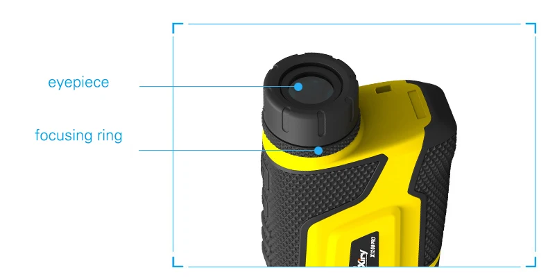 نطاق قياس محدد المدى بالليزر 0-1500 م دقة المسح 0.5 م #3