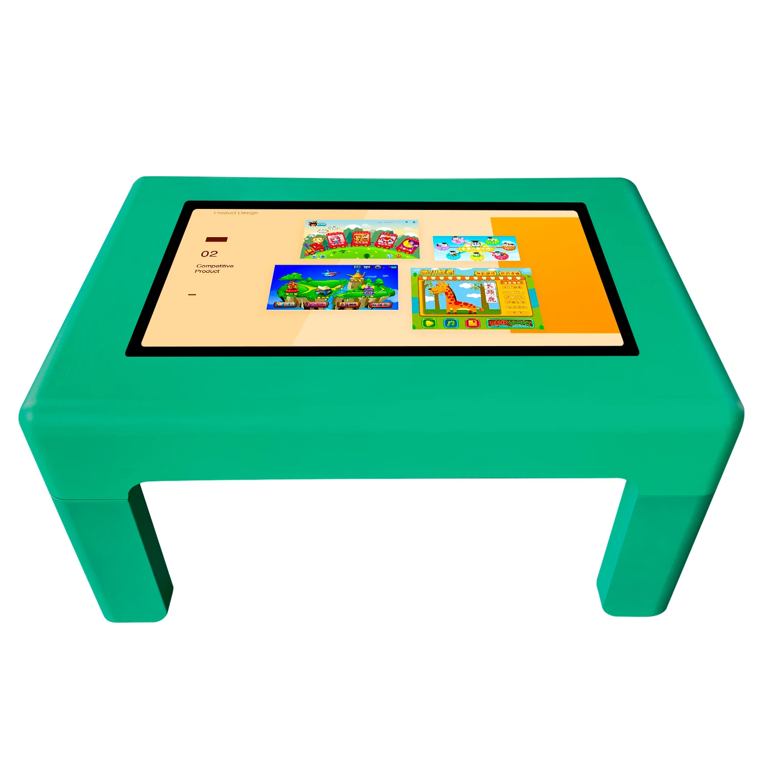 

32 Inch Or Android Education Smart Game Tables Capacitive Poling Interactive Split Screen Multi Touch Coffee Table