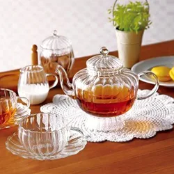 Heat Resistant Pot  Tea Set Gift Glass pot with Stovetop Safe Coffee     Chinese  Accessories pot